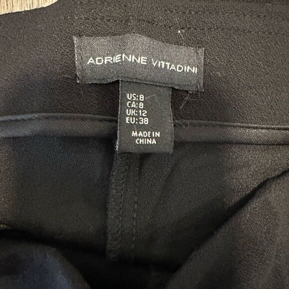 Adrienne Vittadini black women’s dress pants size 8 - Picture 2 of 5